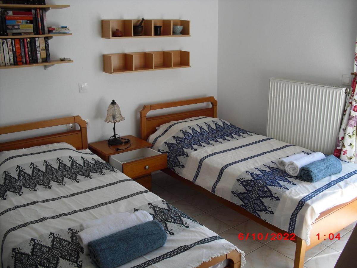 Gemuetliche Villa Mailin Priv. Pool Schoene Aussicht Skouloúfia Buitenkant foto