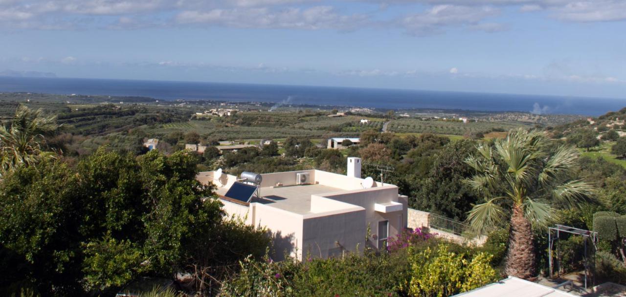 Gemuetliche Villa Mailin Priv. Pool Schoene Aussicht Skouloúfia Buitenkant foto