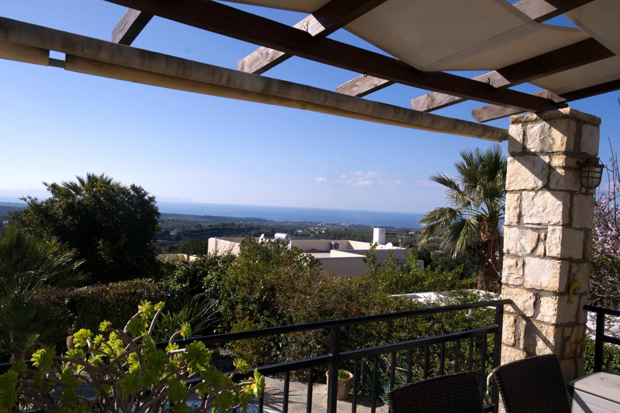 Gemuetliche Villa Mailin Priv. Pool Schoene Aussicht Skouloúfia Buitenkant foto